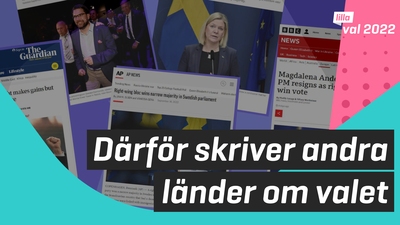 Så skriver andra länder om Sverigevalet