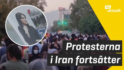 Stora protester i Iran