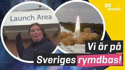 Vi besöker Sveriges enda rymdbas