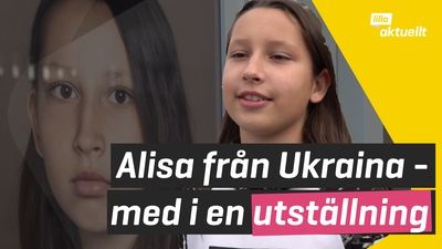 Alisa från Ukraina med på fotoutställning