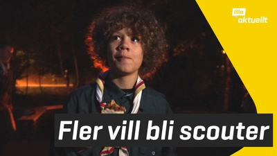 Många vill gå på scouterna