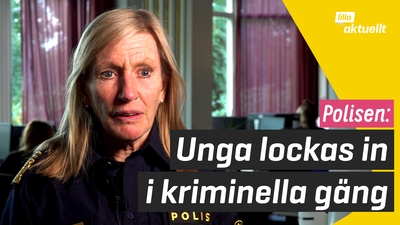 Vanligare att barn lockas eller luras in i kriminella gäng