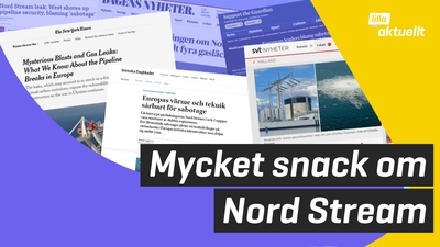 Gas fortsätter att läcka ut i Östersjön