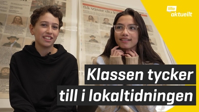 De tycker till i lokaltidningen