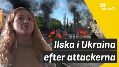 Ilska i Ukraina efter attacker