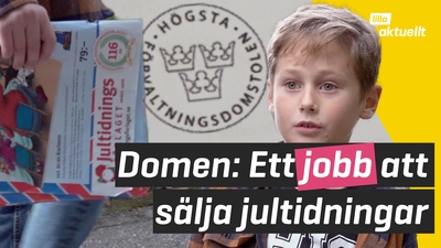 Domen: Ett jobb att sälja jultidningar
