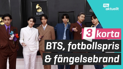 BTS, fotbollspriser och protesterna i Iran