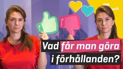 Sant eller falskt om förhållanden