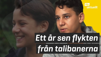 Över ett år sedan flykten från Afghanistan