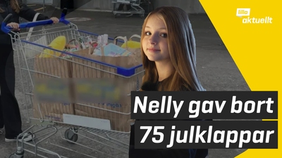 Hon köpte julklappar till andra familjer