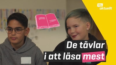 De är med i en lästävling