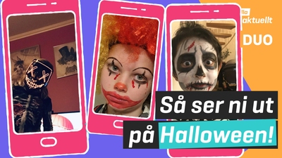 Så ser ni ut på Halloween!