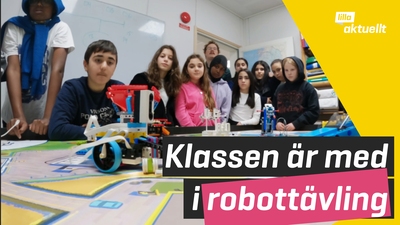 De är med i en robottävling
