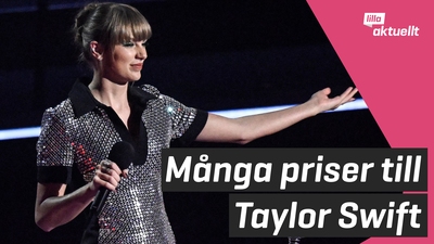 Taylor Swift vann stort på MTV-galan