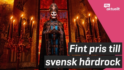 Hårdrocksbandet Ghost vinner fint pris