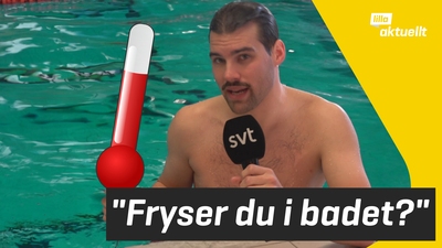 Många badhus sänker temperaturen på bassängerna