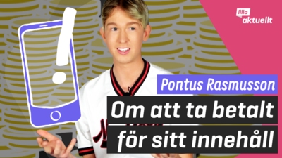 Pontus Rasmusson om att ta betalt för sitt innehåll