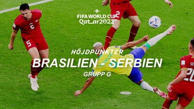 Grupp G: Brasilien-Serbien 24/11