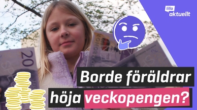 Påverkar inflationen veckopengen?