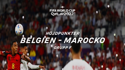 Grupp F: Belgien-Marocko 27/11