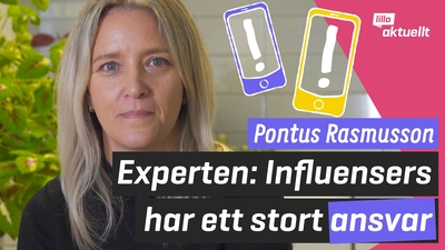 Experten: Influencers har ett stort ansvar