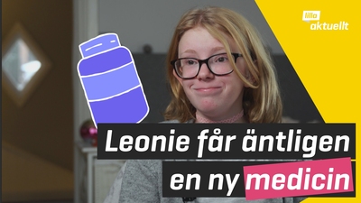 Leonie har sjukdomen cystisk fibros