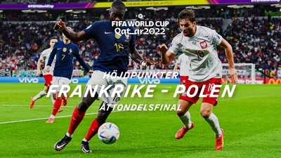 Åttondelsfinal: Frankrike-Polen 4/12