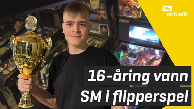 16-åring vann SM i flipperspel
