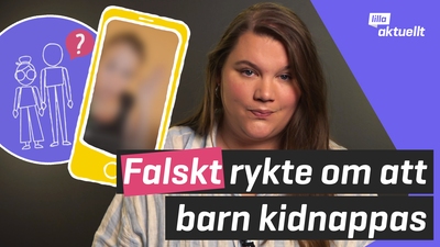 Falskt rykte om att barn kidnappas