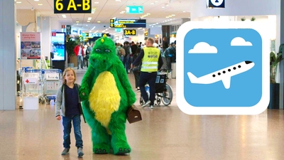 Åka flygplan