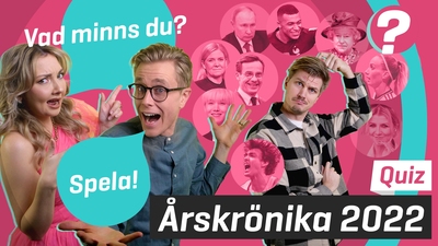 Lilla Aktuellts årskrönika: Quizet
