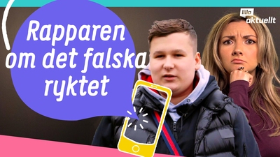 Rapparen Elvis om det falska ryktet