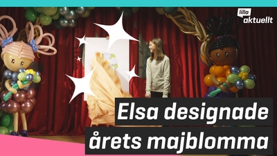 "Jag ville att majblomman skulle påminna om jordklotet"