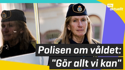 Polisen om våldet: "Vi gör allt vi kan"