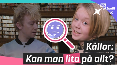 Kan man lita på alla källor?