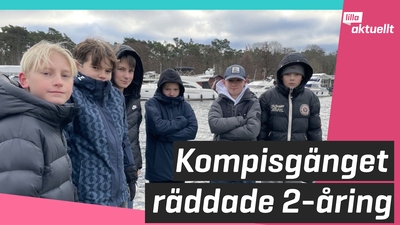 De räddade 2-årig flicka och hennes farfar