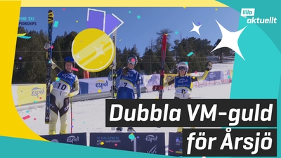 Dubbla VM-guld för Årsjö