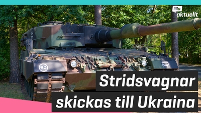 Stridsvagnar skickas till Ukraina