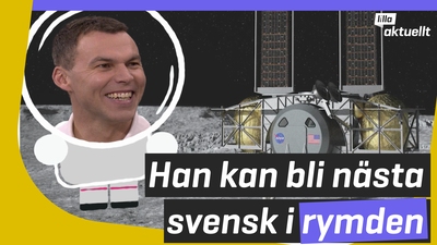 Han kan bli nästa svensk i rymden
