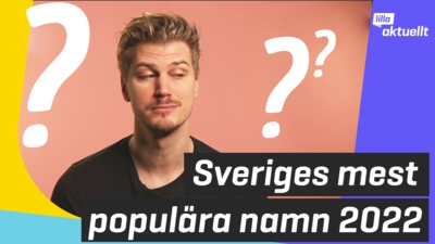 Här är Sveriges mest populära namn 2022