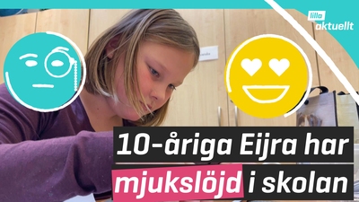 Eijra har mjukslöjd i skolan