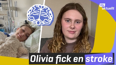 Olivia drabbades av en stroke