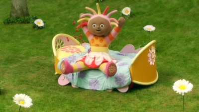 Pontipiner i Upsy Daisys säng