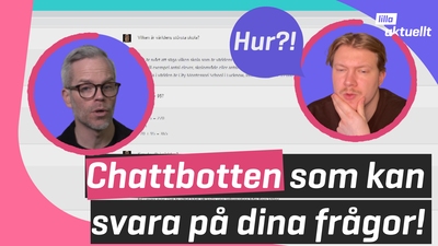 Chattbotten som kan svara på dina frågor!