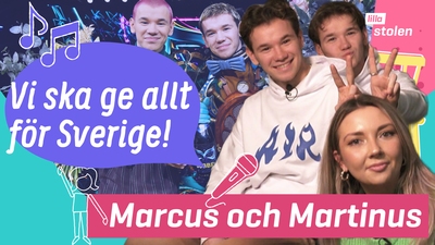 Vi träffar Marcus och Martinus
