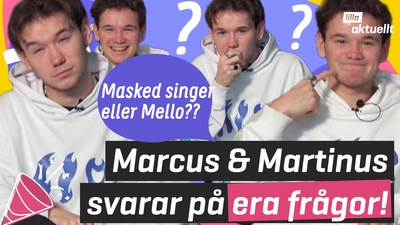 Era frågor till Marcus och Martinus