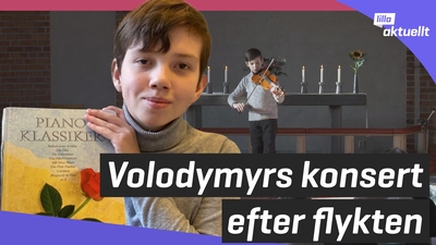 Volodymyr från Ukraina älskar musik