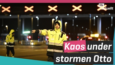 Kaos under stormen Otto