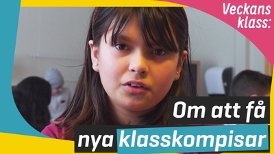 Så var det att få nya klasskompisar