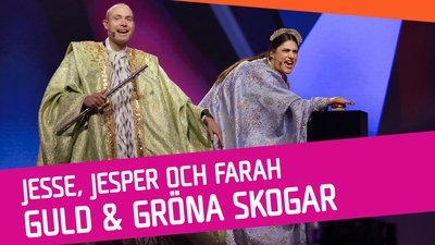 Öppningsnummer: Jesse, Jesper och Farah – Guld & gröna skogar  